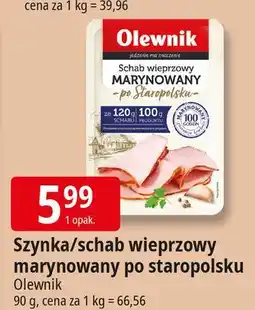 E.Leclerc Schab wieprzowy marynowany po staropolsku Olewnik oferta