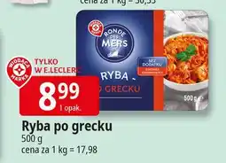 E.Leclerc Ryba po grecku Wiodąca Marka Ronde Des Mers oferta