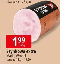 E.Leclerc Kiełbasa szynkowa extra Madej & Wróbel oferta