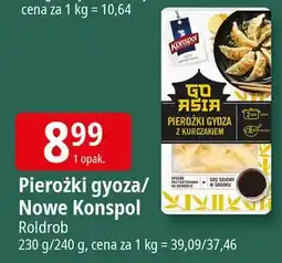 E.Leclerc Pierożki gyoza z kurczakiem + sos sojowy Konspol oferta