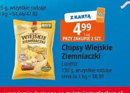 E.Leclerc Chipsy masło z solą Lorenz Wiejskie Ziemniaczki oferta