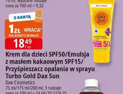 E.Leclerc Balsam po opalaniu z masłem kakaowym spf15 Dax Sun oferta