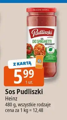 E.Leclerc Sos do spaghetti oryginalny Pudliszki oferta