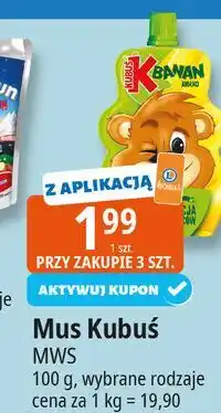 E.Leclerc Mus banan-jabłko Kubuś oferta