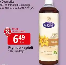 E.Leclerc Plyn do kąpieli bashira Wiodąca Marka Manava oferta