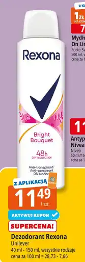 E.Leclerc Dezodorant Rexona Bright Bouquet oferta