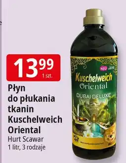 E.Leclerc Płyn do płukania dubai deluxe Kuschelweich Oriental oferta