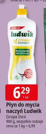 E.Leclerc Płyn do naczyń cytrynowy Ludwik oferta