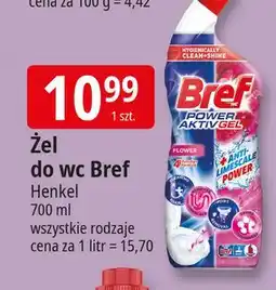 E.Leclerc Żel do wc flower Bref Power Aktiv Gel oferta