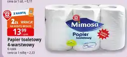 E.Leclerc Papier toaletowy 4-warstwowy Wiodąca Marka Mimosa oferta