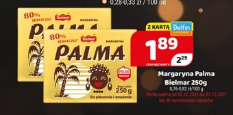Delfin Margaryna Palma Bielmar 250g oferta