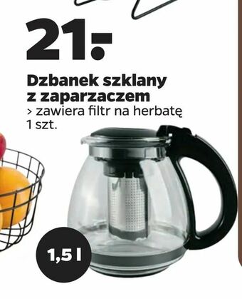 Netto Dzbanek szklany z zaparzaczem oferta