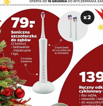 Netto Soniczna szczoteczka do zębów oferta