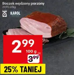 Delikatesy Centrum Boczek wędzony parzony Karol oferta