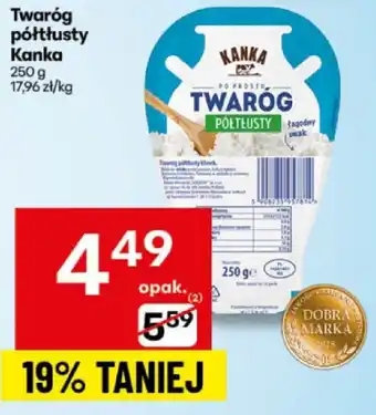Delikatesy Centrum Twaróg półtłusty Kanka oferta