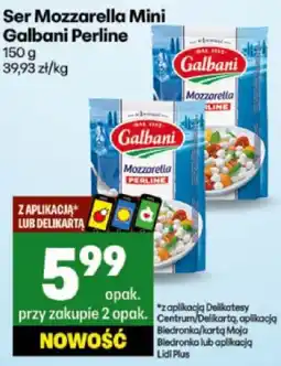 Delikatesy Centrum Ser Mozzarella Mini Galbani Perline oferta