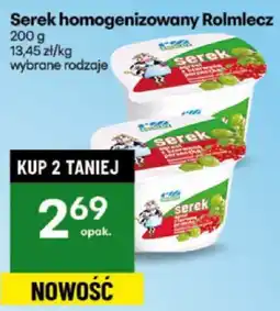 Delikatesy Centrum Serek homogenizowany Rolmlecz oferta