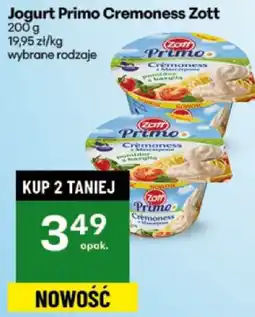 Delikatesy Centrum Jogurt Primo Cremoness Zott oferta