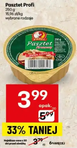Delikatesy Centrum Pasztet Profi z drobiu oferta