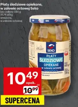 Delikatesy Centrum Płaty śledziowe Seko oferta
