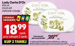 Delikatesy Centrum Lody Carte D'Or oferta