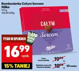 Delikatesy Centrum Bombonierka Całym Sercem Milka oferta
