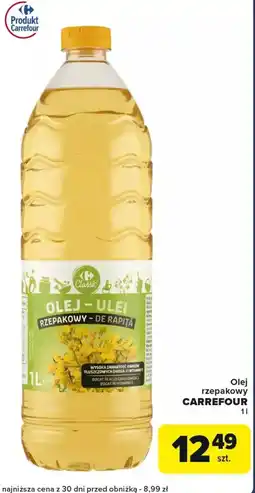 Globi Olej rzepakowy CARREFOUR oferta