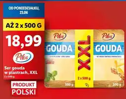 Lidl Ser gouda w plastrach XXL oferta