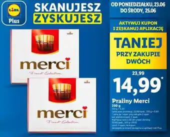 Lidl Praliny MERCI oferta