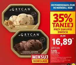 Lidl GRYCAN Lody oferta