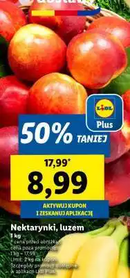 Lidl Nektarynki, luzem oferta