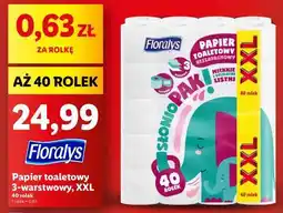Lidl Floraly's Papier toaletowy 3-warstwowy, XXL oferta