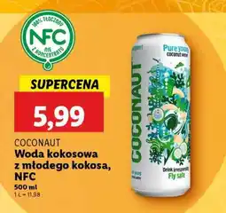 Lidl COCONAUT Woda kokosowa z młodego kokosa NFC oferta