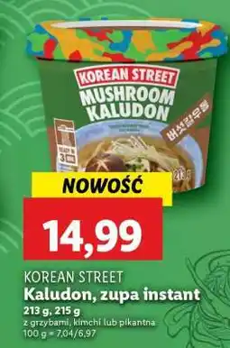 Lidl Korean Street Kaludon, zupa instant oferta