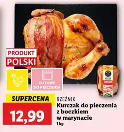 Lidl Kurczak do pieczenia z boczkiem w marynacie oferta