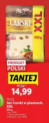 Lidl Ser carski, w plastrach, XXL oferta