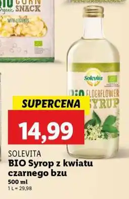 Lidl SOLEVITA BIO Syrop z kwiatu czarnego bzu oferta
