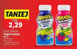 Lidl PILOS PIRATKI Jogurt pitny oferta