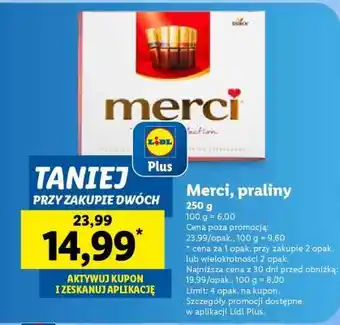 Lidl Merci praliny oferta