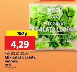 Lidl Mix sałat z sałatą lodową oferta