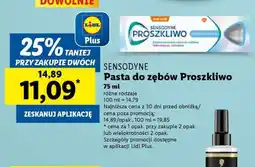 Lidl SENSODYNE Pasta do zębów Proszkliwo oferta