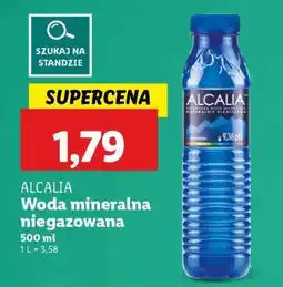 Lidl ALCALIA Woda mineralna niegazowana oferta