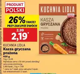 Lidl KUCHNIA LIDLA Kasza gryczana prażona oferta