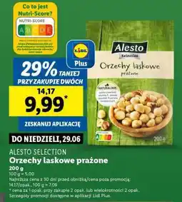 Lidl Alesto Selection Orzechy laskowe prażone oferta