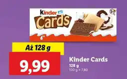 Lidl Kinder Cards oferta