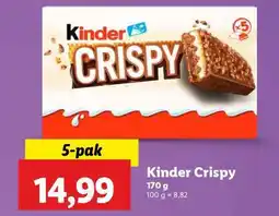 Lidl Kinder Crispy oferta