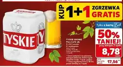 Kaufland Piwo Tyskie Gronie oferta