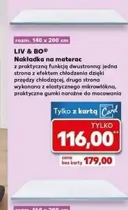 Kaufland Nakładka na materac 140 x 200 cm Liv & Bo oferta