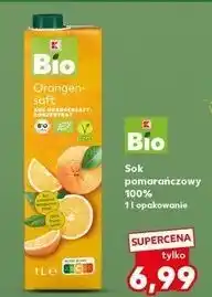 Kaufland Sok pomarańczowy K-Classic Bio oferta