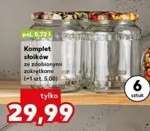 Kaufland Słoiki z zakrętkami 720 ml oferta